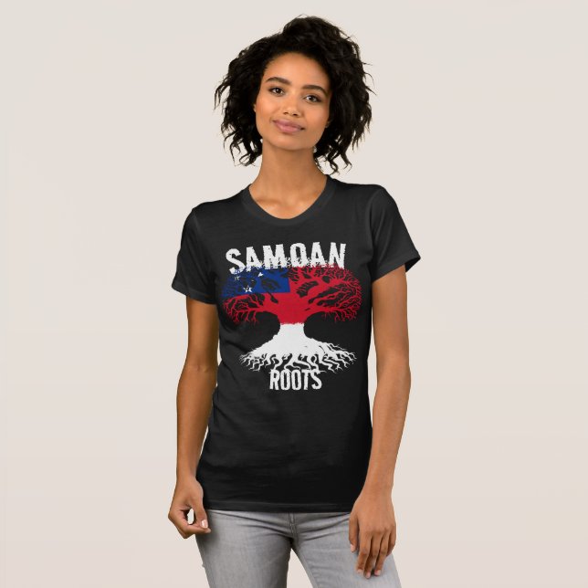 SAMOAN ROOTS T SHIRT (Hel framsida)