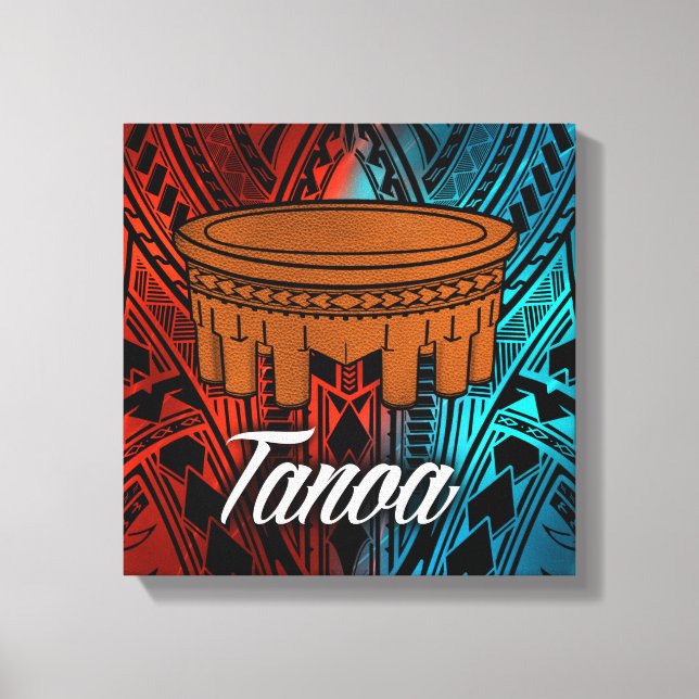 Samoan Tanoa canvas (Framsida)