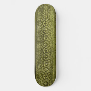 Samoan Tapa Vintage Surfa Skateboard Bräda 19,5 Cm