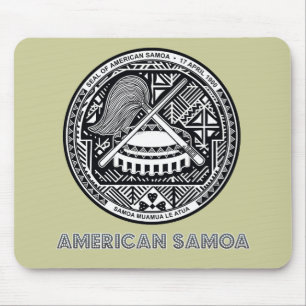 Samoansk Emblem Musmatta