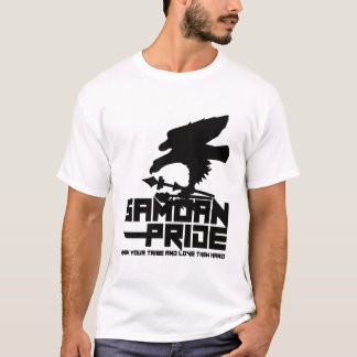 Samoansk pridesvart t shirt