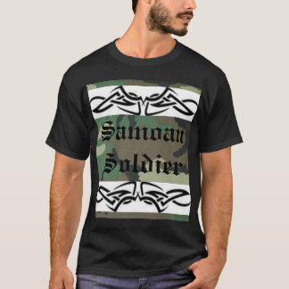 Samoansk soldat t shirt