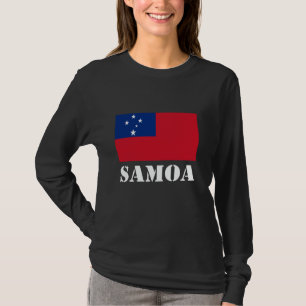Samoanska flaggans arv Samoansk stolthet Samoanska T Shirt