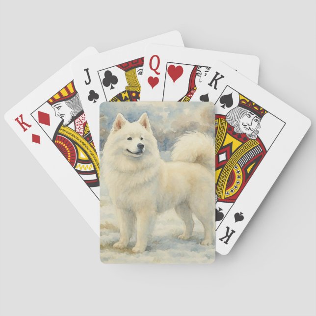 Samojed Casinokort (Baksidan)