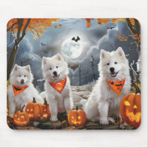Samojed Halloween Kuslig Musmatta