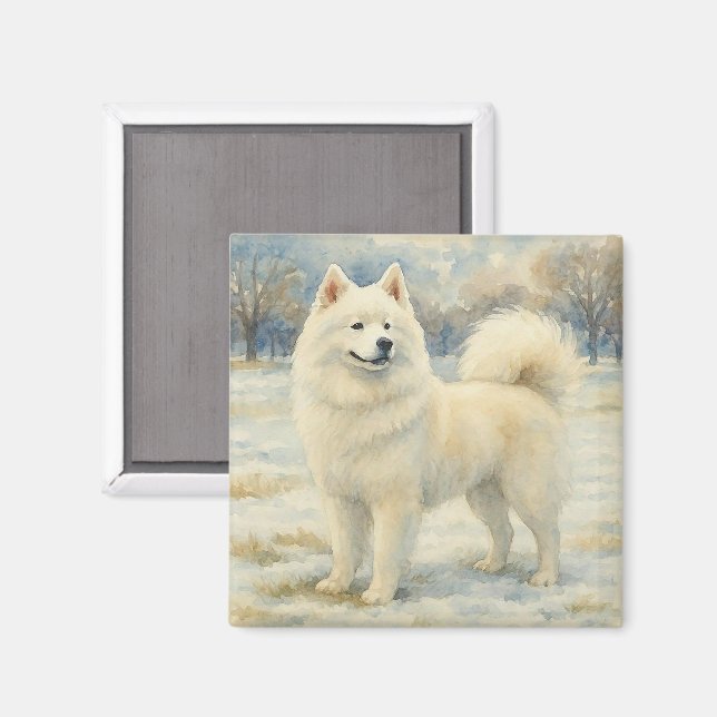 Samojed Magnet (Front/Back)