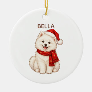 Samojed Personlig Julgranskula