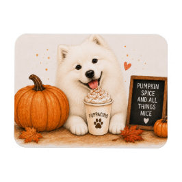 Samojed Pumpa Kryddmagnet Magnet