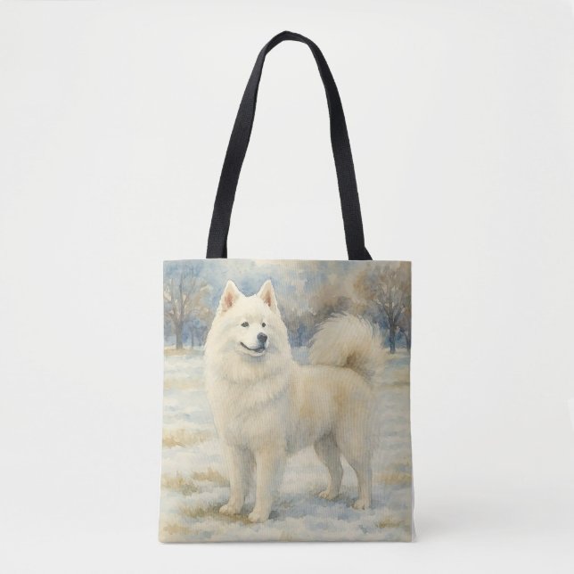 Samojed Tygkasse (Framsida)