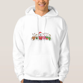 samojeder i jultröjor hoodie