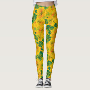 Samordning av Gulten lycklig Hand plockade Monster Leggings