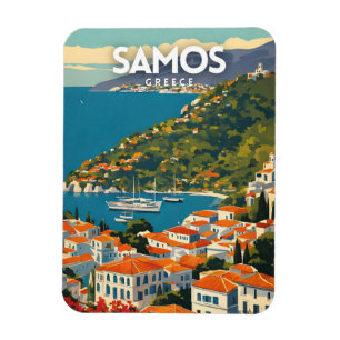 Samos Grekland Magnet