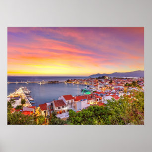 Samos ö, Grekland Poster