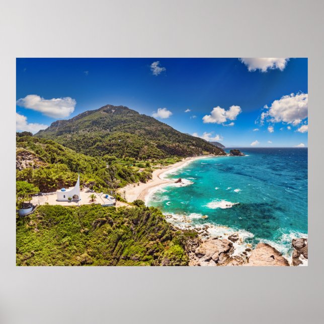 Samos ön, Grekland Poster (Framsidan)