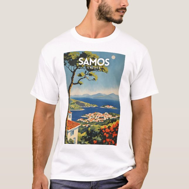 Samos Travel T Shirt (Framsida)