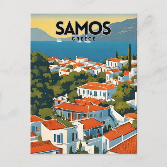 Samos Vykort (Framsida)