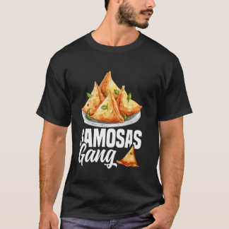 Samosas Food Samosa Maker Indian Foodie Vegetable T Shirt