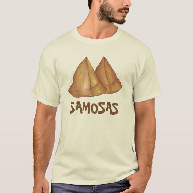 Samosas India Food Samosa Foodie Tee (Framsida)