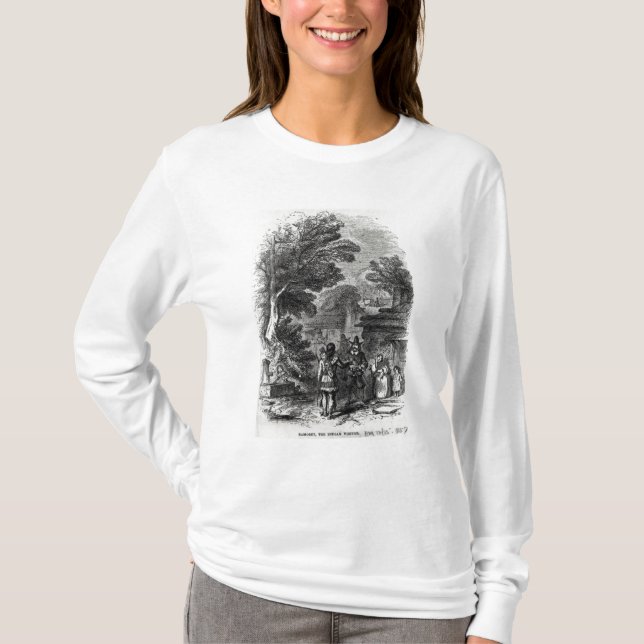Samoset den indiska besökare t-shirt (Framsida)