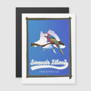 Samosir Island Indonesien reskarta
