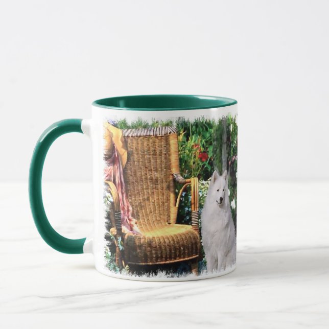 Samoyed Art Gifts Mugg (Vänster)