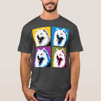 Samoyed Art Hund älskare T Shirt