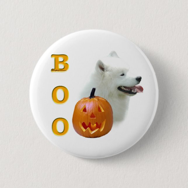 Samoyed Boo Knapp (Framsida)