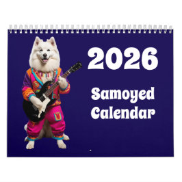 Samoyed Calendar Kalender