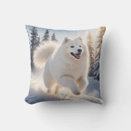 Samoyed Elegant Dekorativ kudde