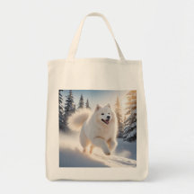 Samoyed Elegant Livsmedel Tote Bag