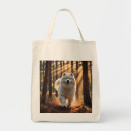 Samoyed Elegant Livsmedel Tote Bag Tygkasse