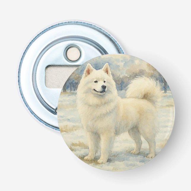 Samoyed Flasköppnare (Framsidan)