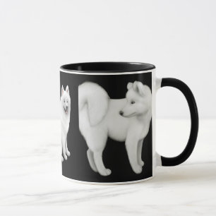 Samoyed förföljer Ringermuggen Mugg