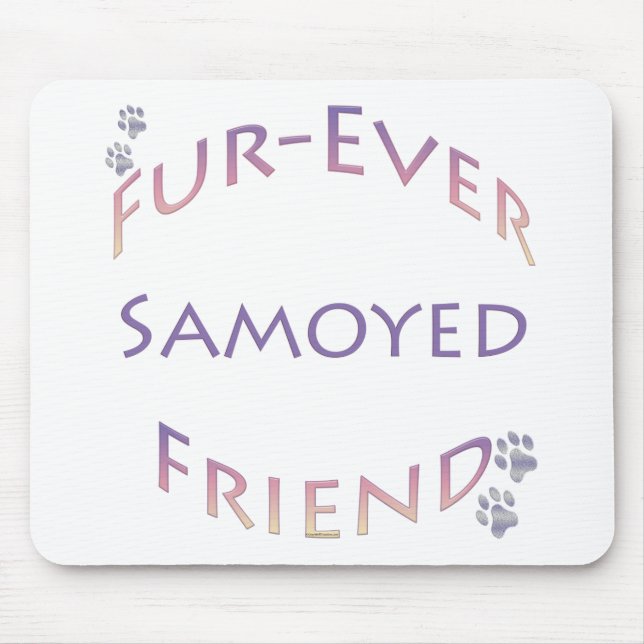 Samoyed Furever Friend Musmatta (Framsidan)