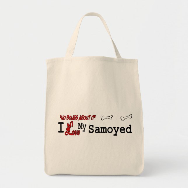 Samoyed Gifts Tygkasse (Framsidan)