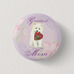 Samoyed Heart Mamma Knapp
