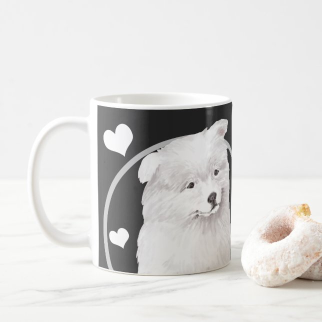 Samoyed Hund all Snack du gör Kaffemugg (Med munk)