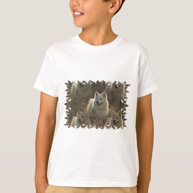 Samoyed Hund aveln Children's Sweatshirt Tröja (Framsida)