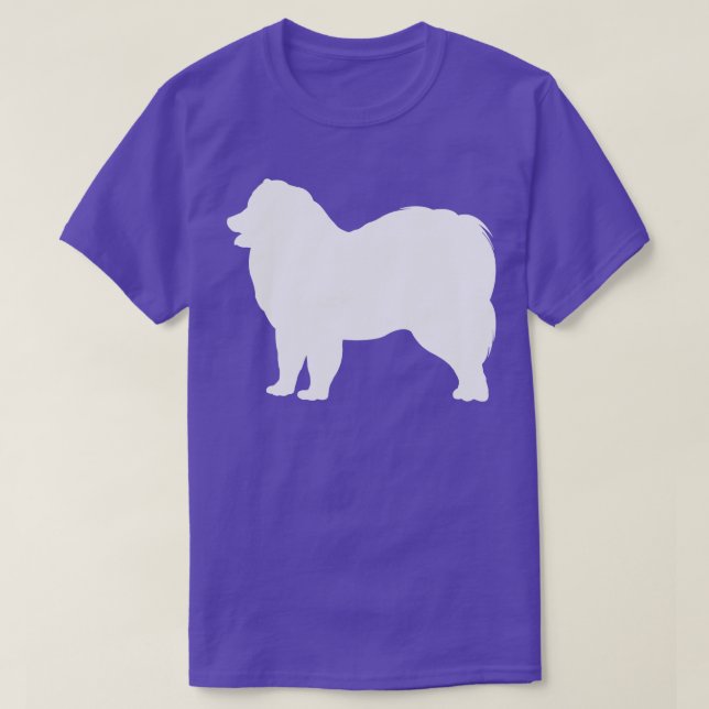 Samoyed Hund Cute T Shirt (Design framsida)