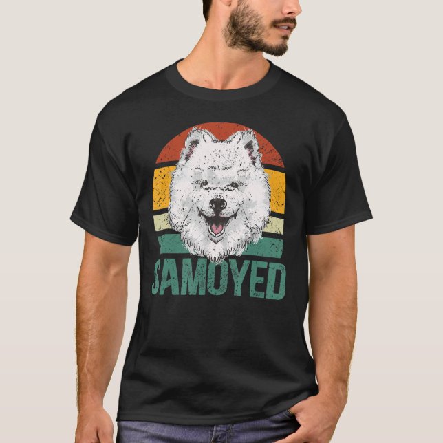 Samoyed Hund Samoyeds Hundägare Samoyed 1 T Shirt (Framsida)