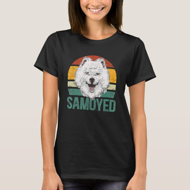Samoyed Hund Samoyeds Hundägare Samoyed 1 T Shirt (Framsida)