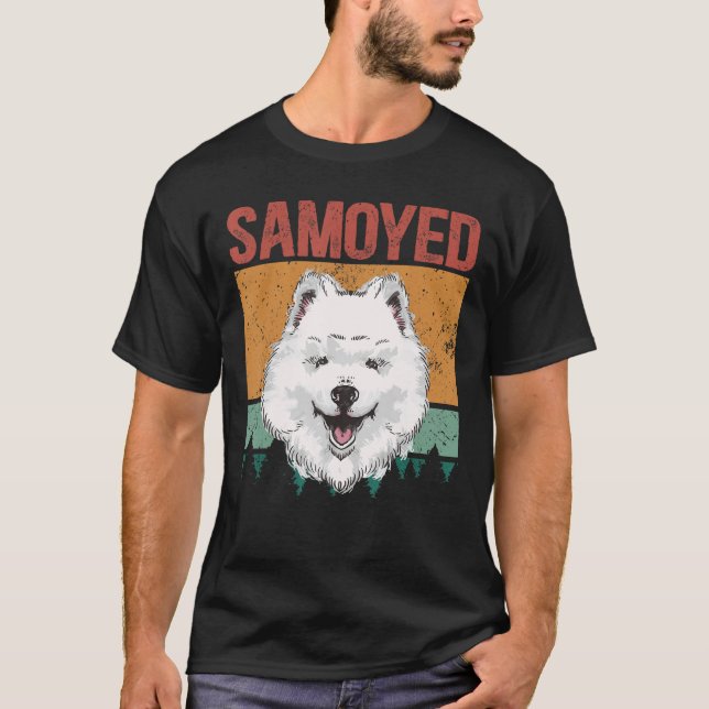 Samoyed Hund Samoyeds Hundägare Samoyed 2 T Shirt (Framsida)