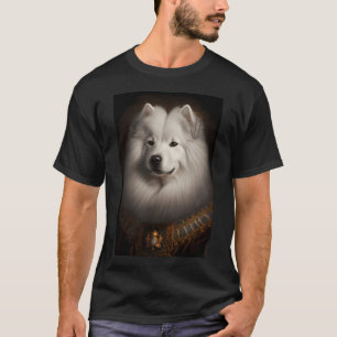 Samoyed Hund Vintage Porträtt 40 T Shirt