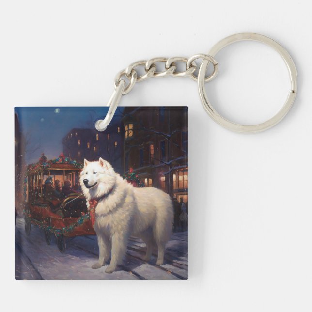 Samoyed jul Festive Season (Baksidan)