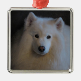 Samoyed Julgransprydnad Metall