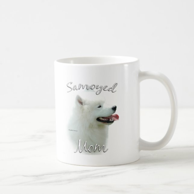 Samoyed Mamma 2 Kaffemugg (Höger)