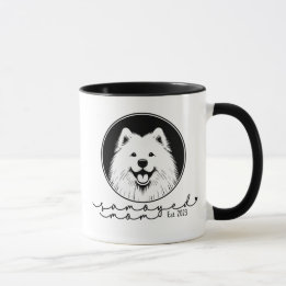 Samoyed Mom Custom Established Pop Art Samoyed Mugg