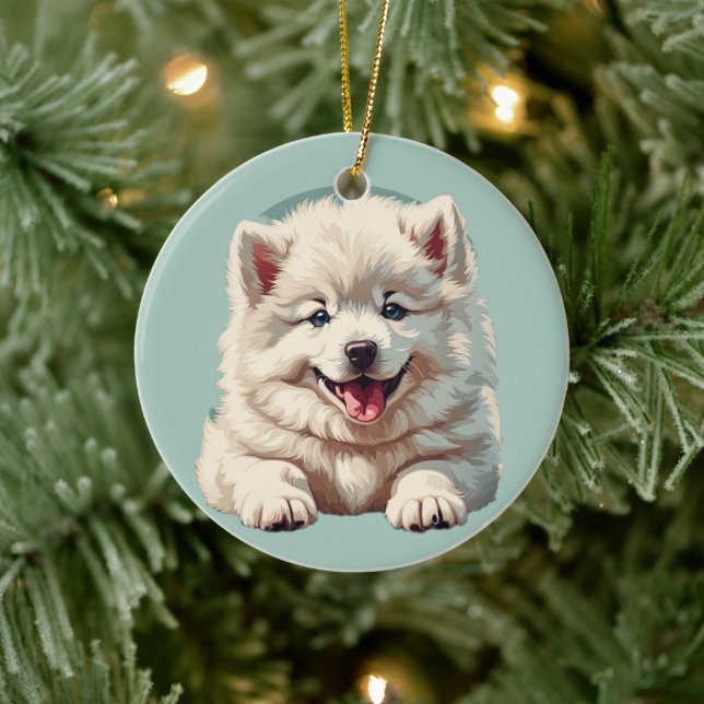 Samoyed Ornament (Träd)