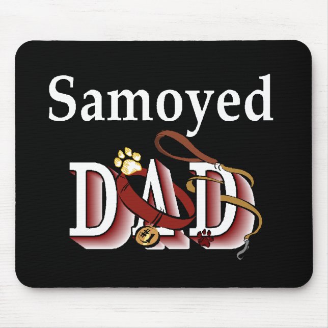 Samoyed Pappa Gifts Musmatta (Framsidan)