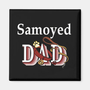 Samoyed pappa Magnet